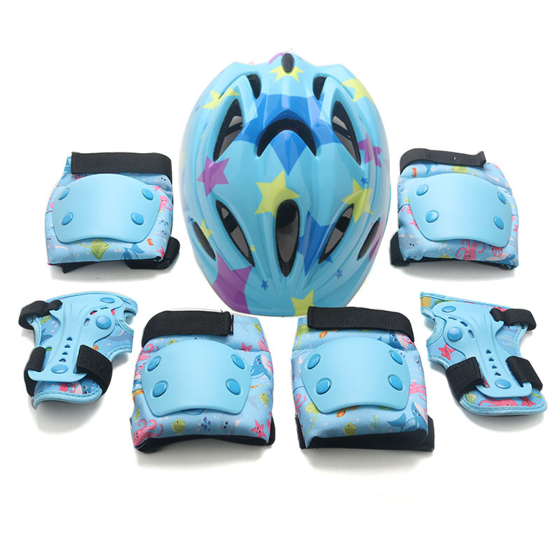 BLUE STAR HELMETS WITH BLUE DOLPHINS